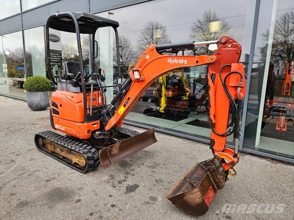 Kubota U 17-3 Mini ekskavatoriai < 7 t