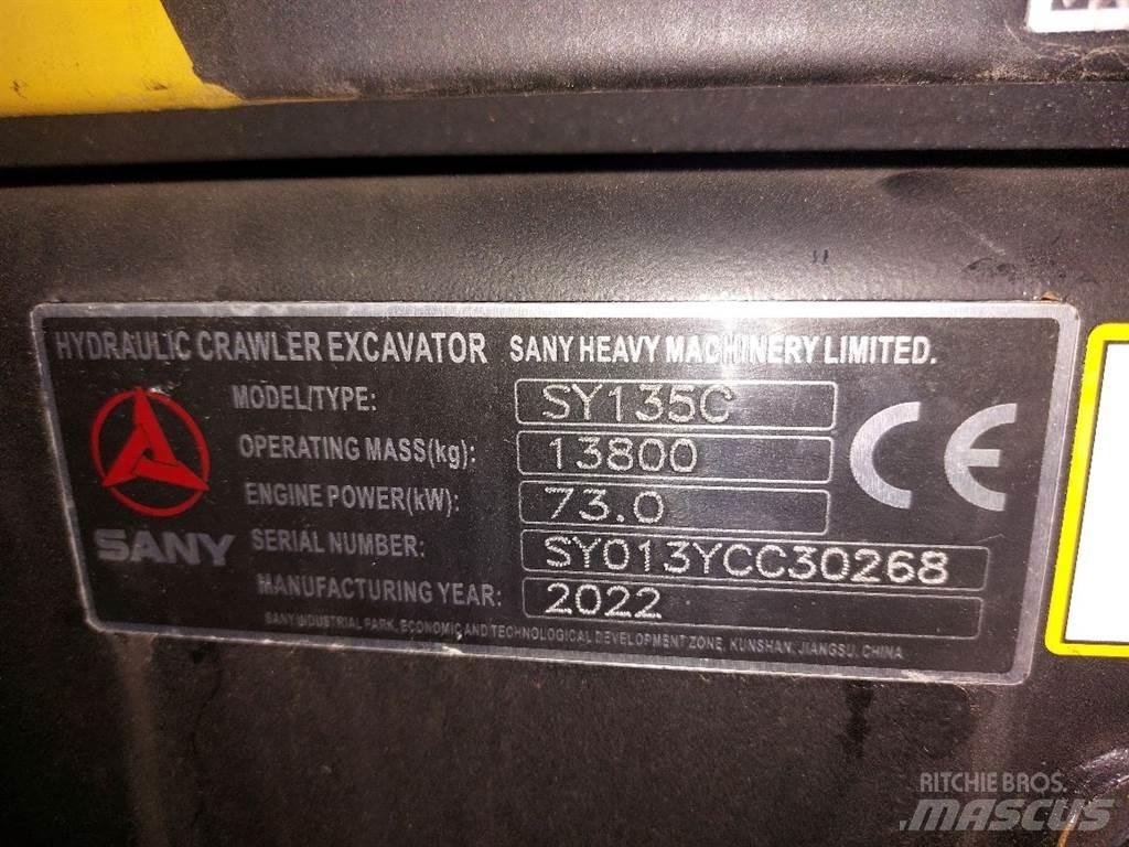 Sany SY 135 C (NEW) Vikšriniai ekskavatoriai