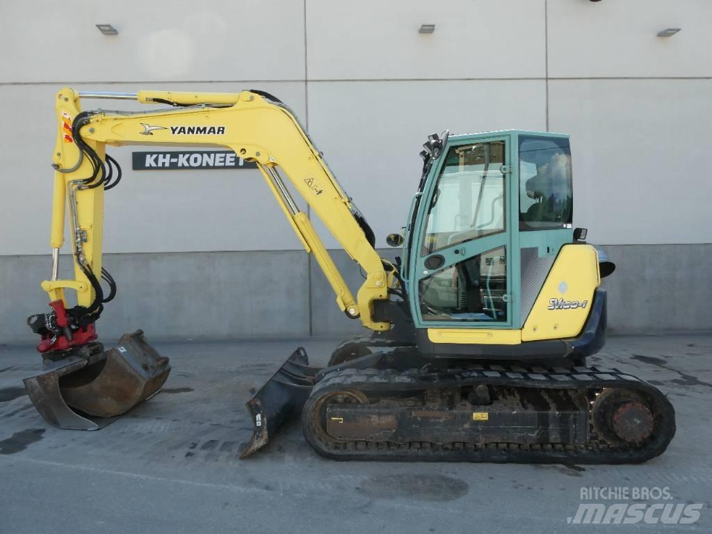 Yanmar SV 100-1 Vidutinės galios ekskavatoriai 7-12 t