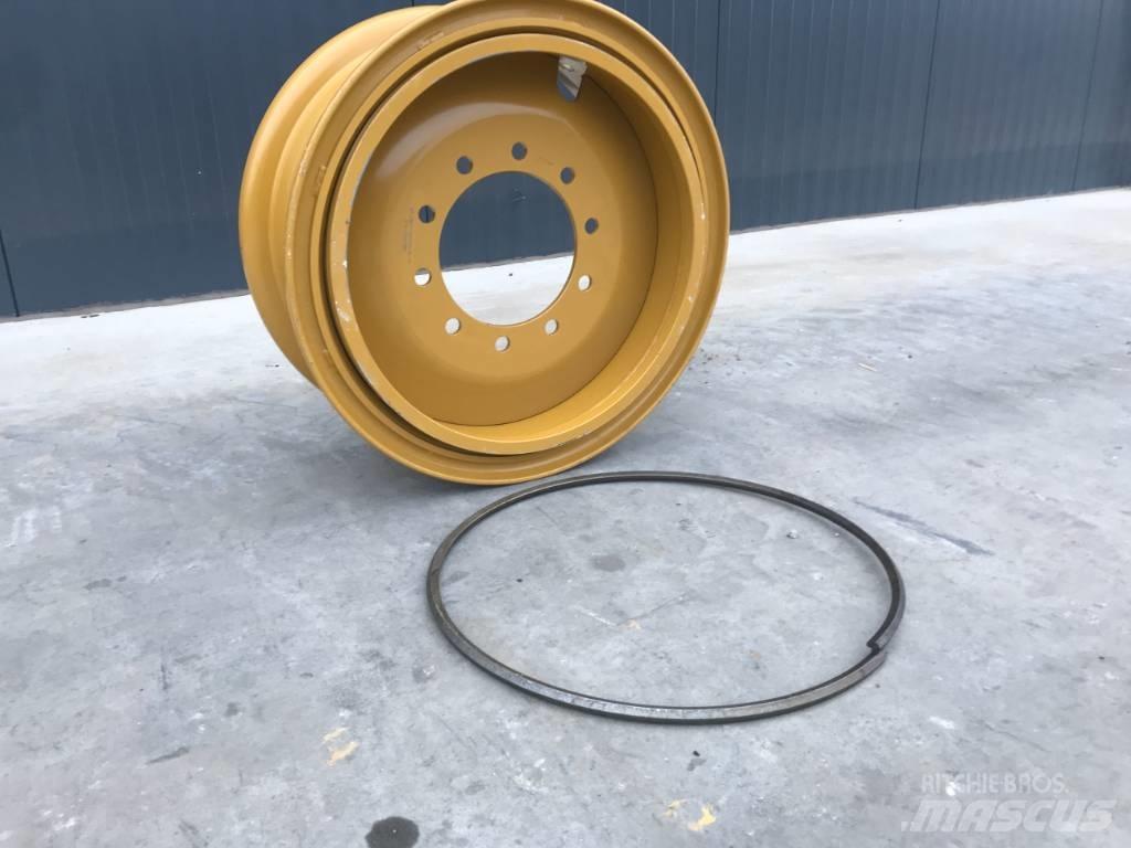 CAT 140H Rims Padangos, ratai ir ratlankiai