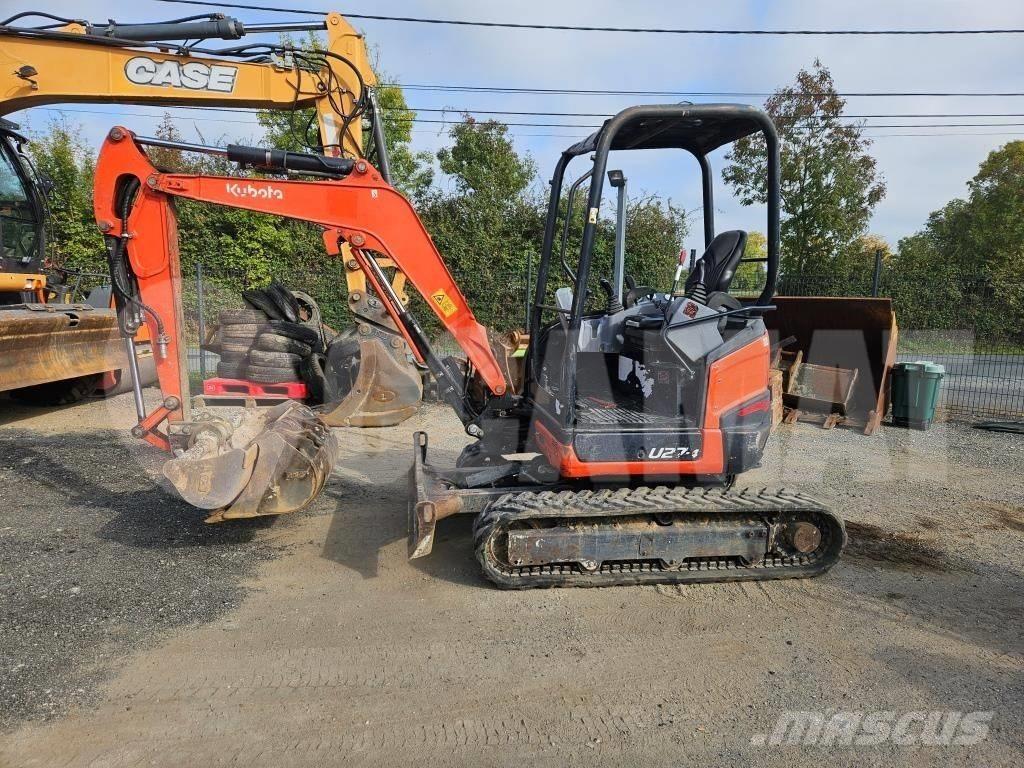 Kubota U 27-4 Mini ekskavatoriai < 7 t