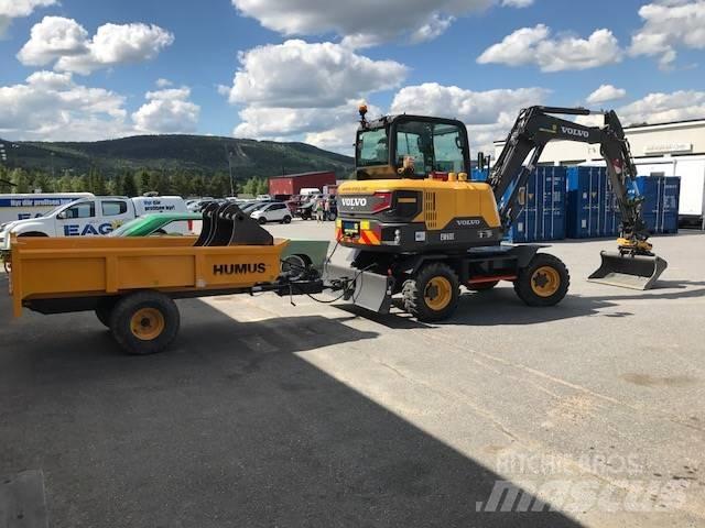 Volvo EW60E (UTHYRES) Ratiniai ekskavatoriai