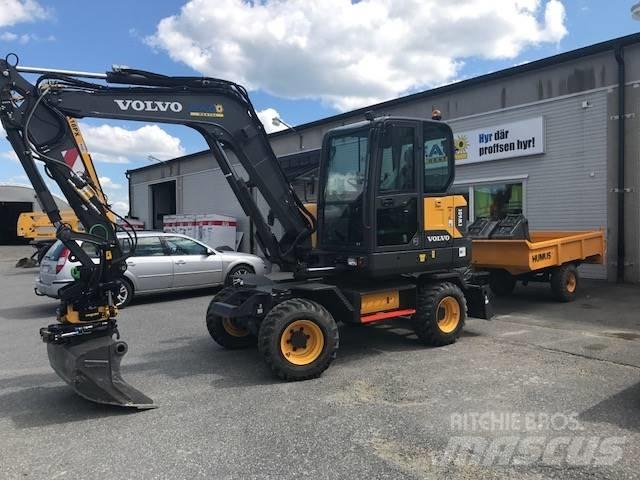 Volvo EW60E (UTHYRES) Ratiniai ekskavatoriai