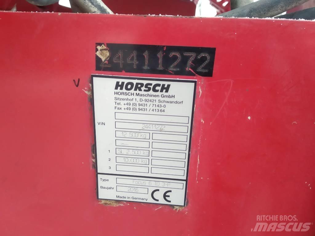 Horsch Focus 6 TD Sėjimo technika