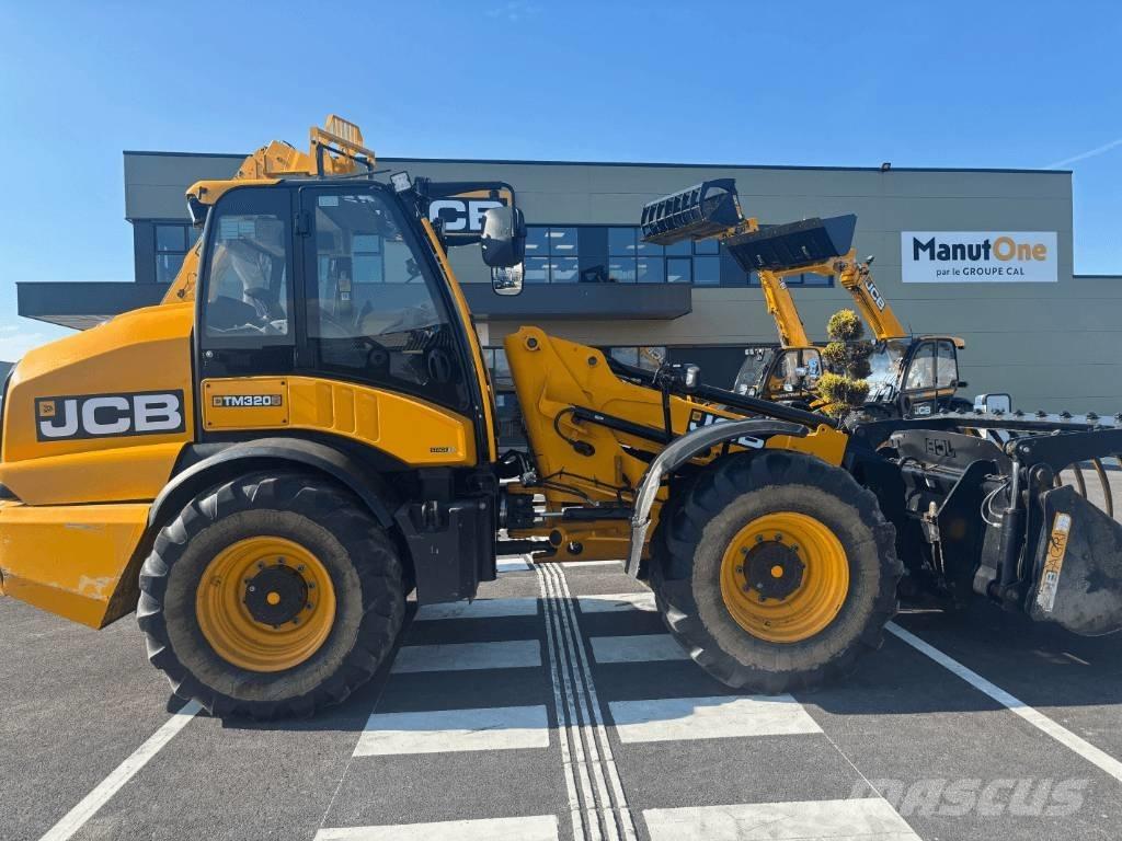 JCB TM 320 S Teleskopiniai krautuvai žemės ūkiui