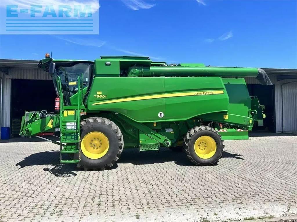 John Deere t560 Derliaus nuėmimo kombainai