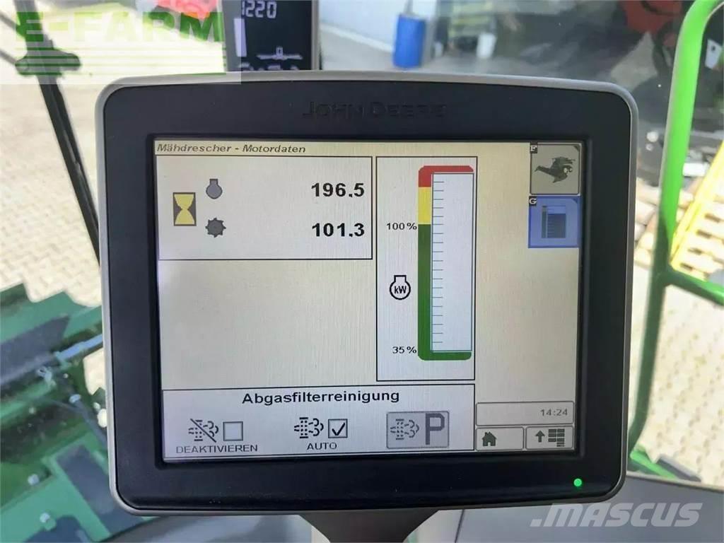 John Deere t560 Derliaus nuėmimo kombainai