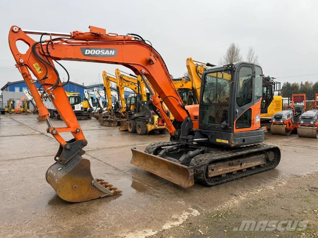 Doosan DX 85 R Vidutinės galios ekskavatoriai 7-12 t