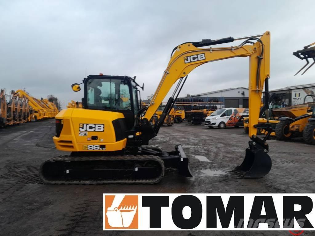 JCB 86 C-2 Vidutinės galios ekskavatoriai 7-12 t