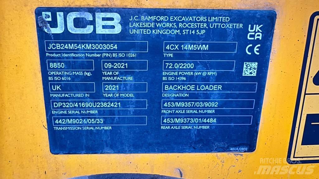 JCB 4 CX Ekskavatoriniai krautuvai