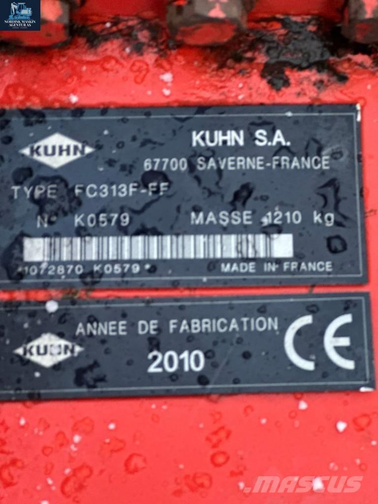 Kuhn FC 313 F FF Formuojančios žoliapjovės