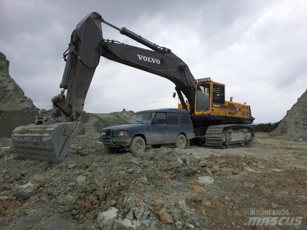 Volvo EC 650 Vikšriniai ekskavatoriai