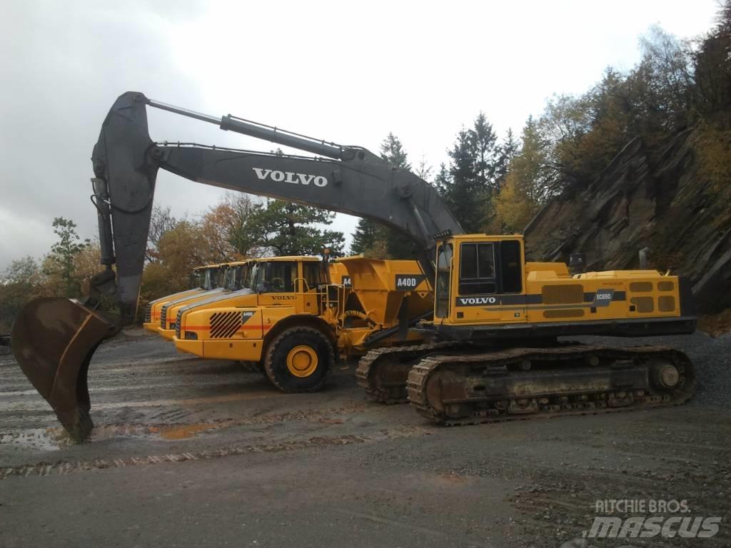 Volvo EC 650 Vikšriniai ekskavatoriai