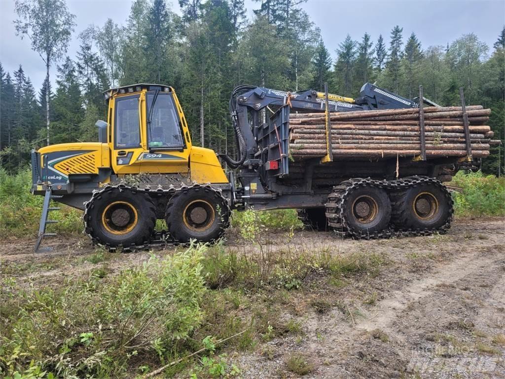 Eco Log 594E Naudoti miškovežiai (Forvarderiai)