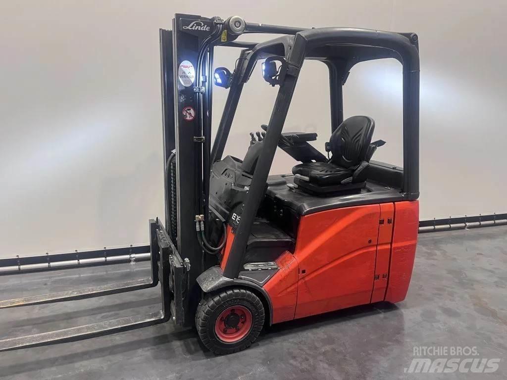 Linde E 16 H-01 Elektriniai šakiniai krautuvai