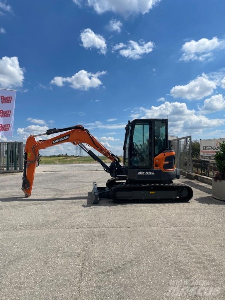 Doosan DX55r Mini ekskavatoriai < 7 t