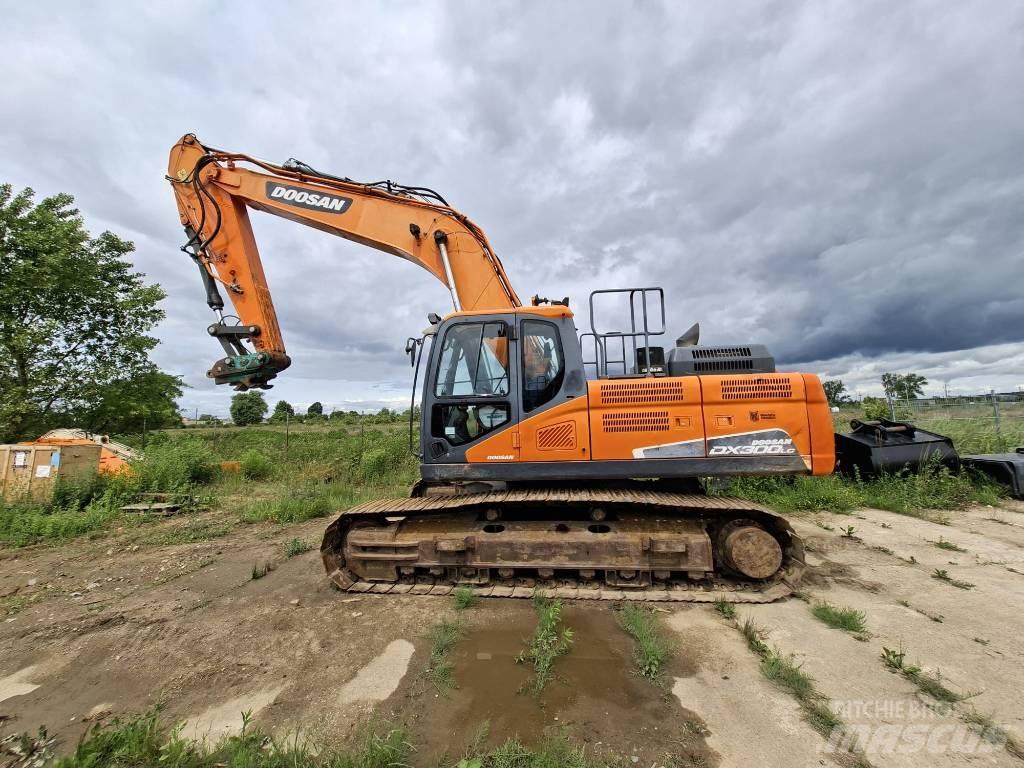 Doosan DX 300 LC-5 Vikšriniai ekskavatoriai