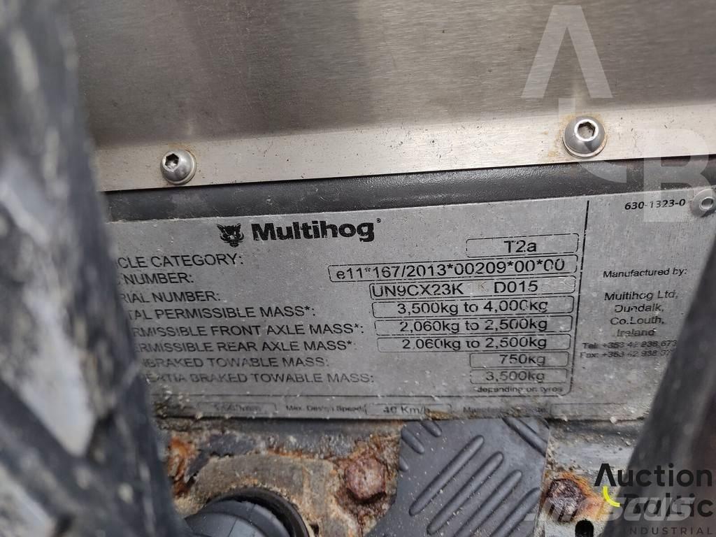 Multihog CX75 Šlavimo technika