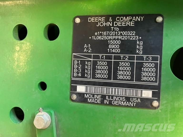 John Deere 6R 250 Traktoriai