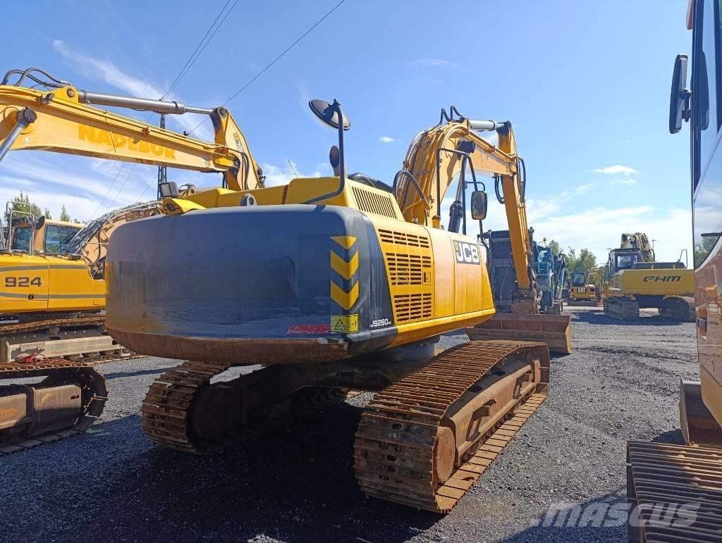 JCB JS 260 Vikšriniai ekskavatoriai