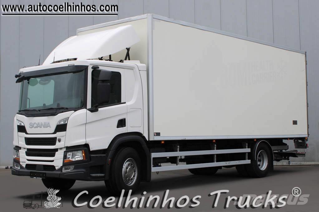 Scania P 250 Sunkvežimiai su dengtu kėbulu