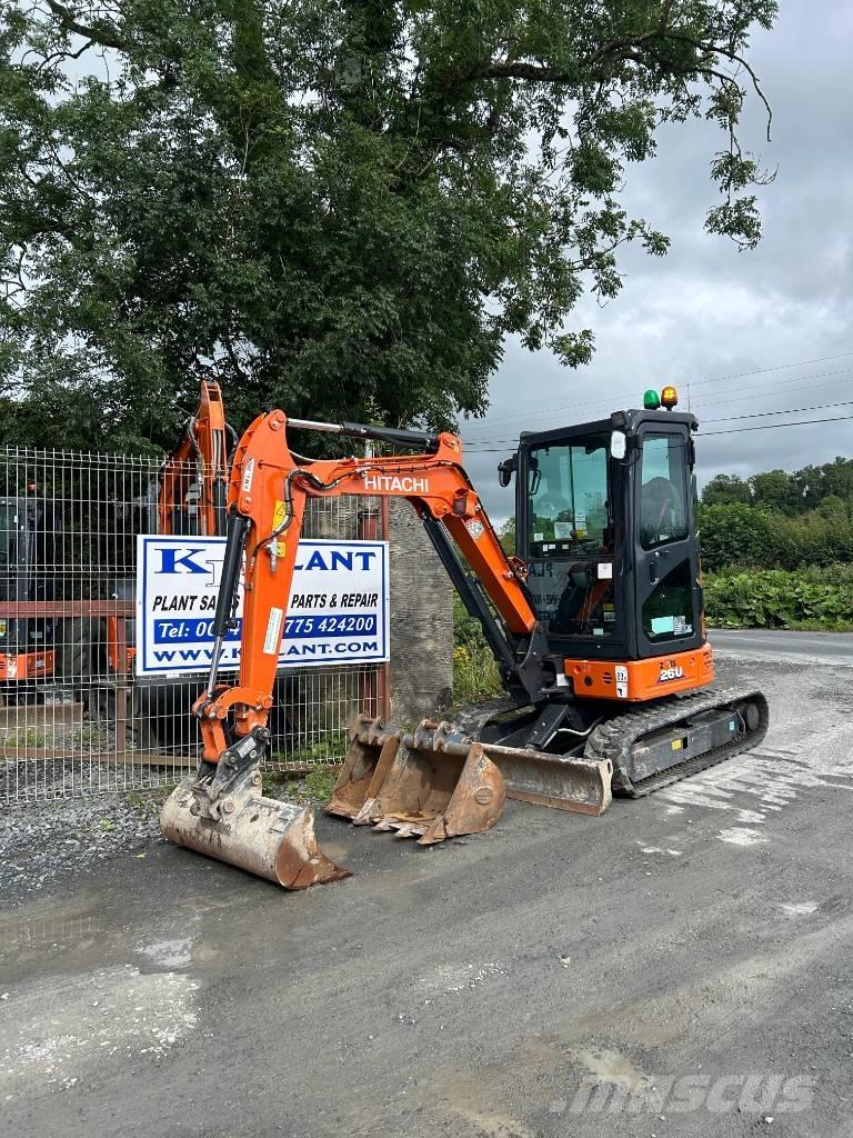 Hitachi ZX 26 U-6 Mini ekskavatoriai < 7 t