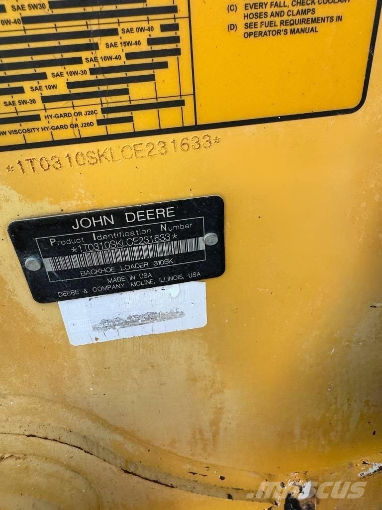 John Deere 310 SK Ekskavatoriniai krautuvai