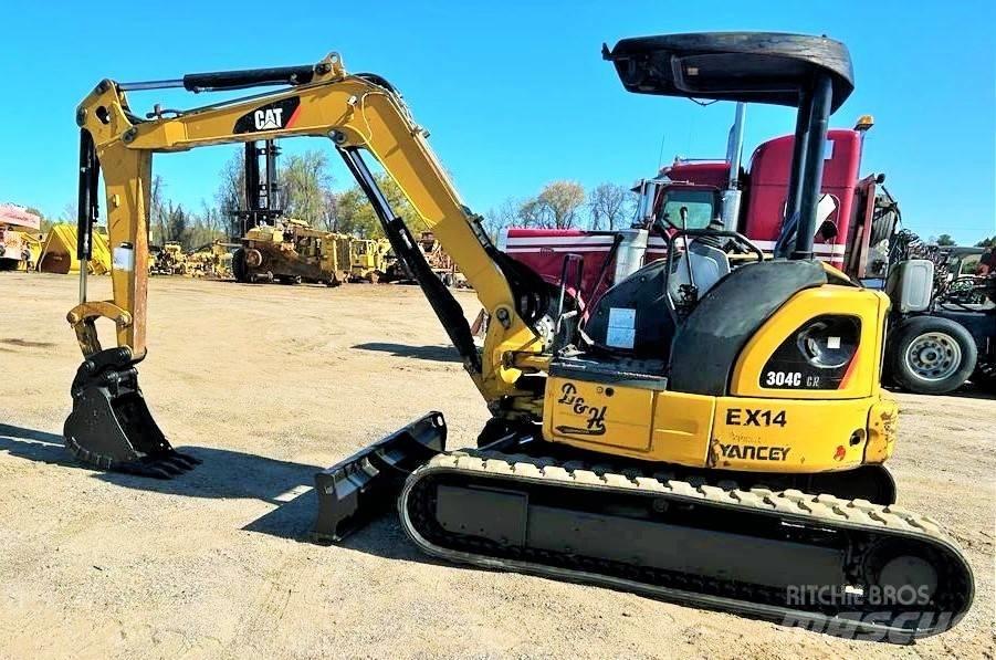 CAT 304 C CR Mini ekskavatoriai < 7 t
