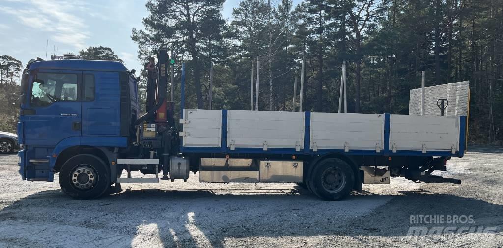 MAN TGM 18.290 Automobiliniai kranai