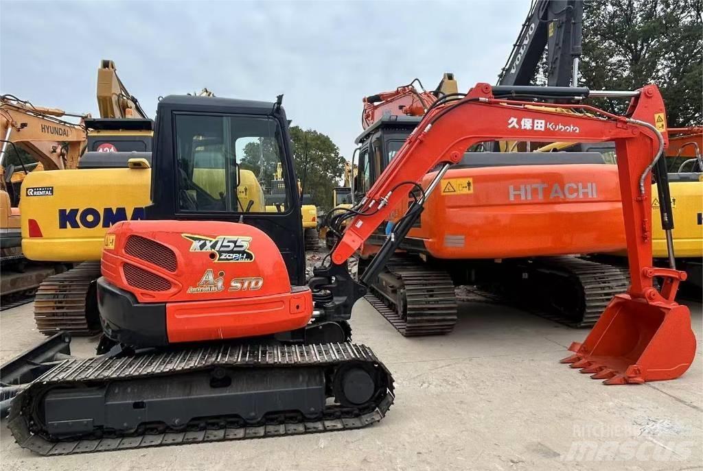 Kubota KX 155 Vikšriniai ekskavatoriai