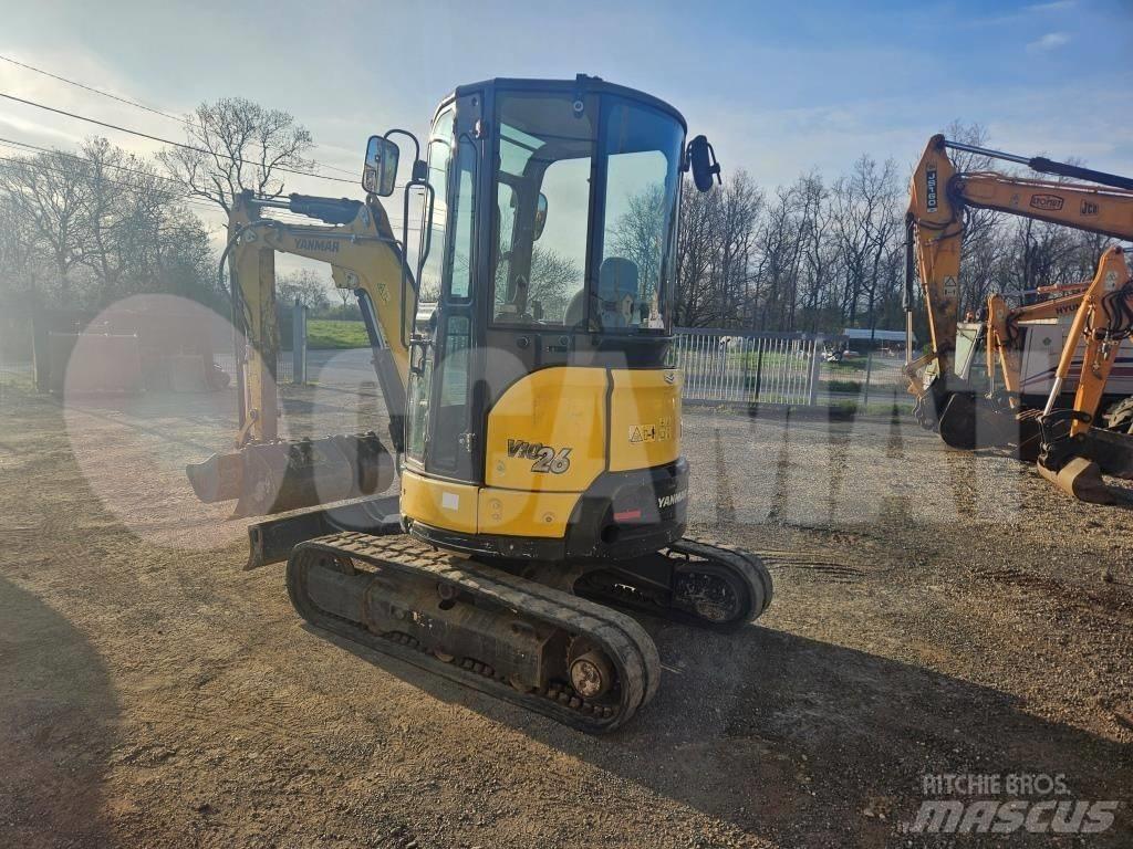 Yanmar Vio 26 Mini ekskavatoriai < 7 t