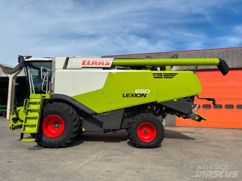 CLAAS Lexion 650 Derliaus nuėmimo kombainai