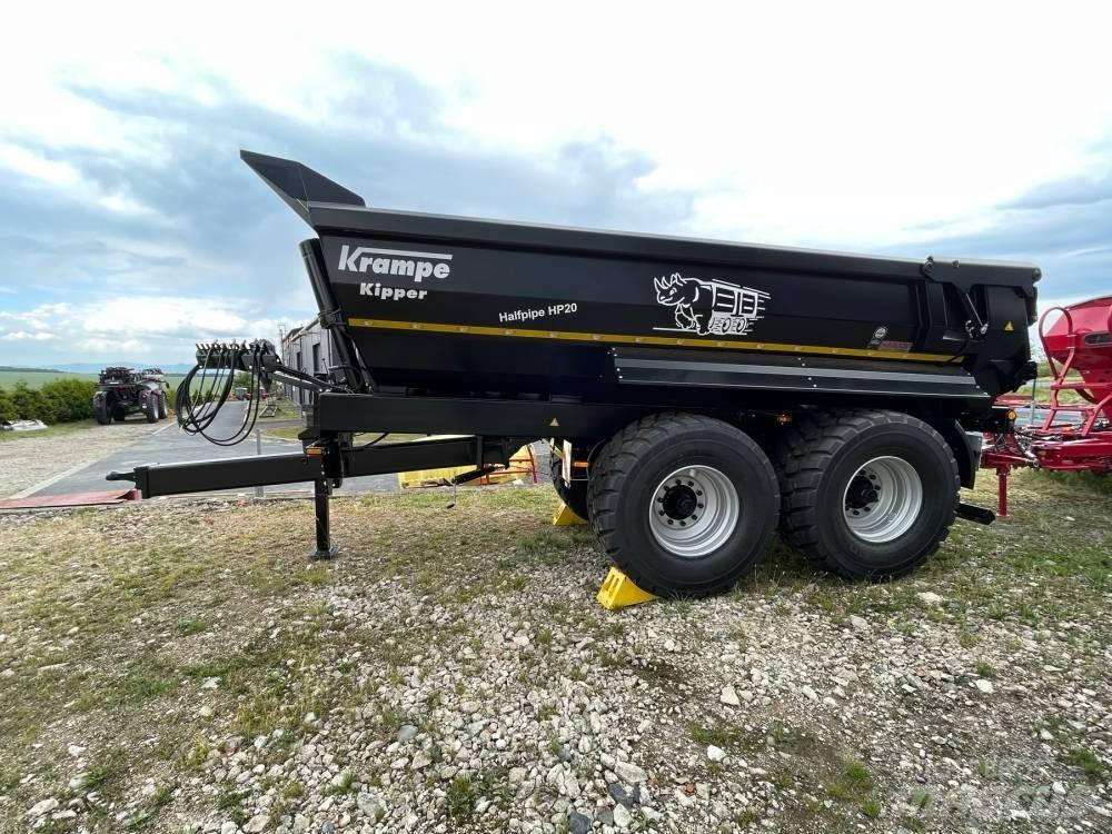 Krampe HP 20 Savivartės priekabos