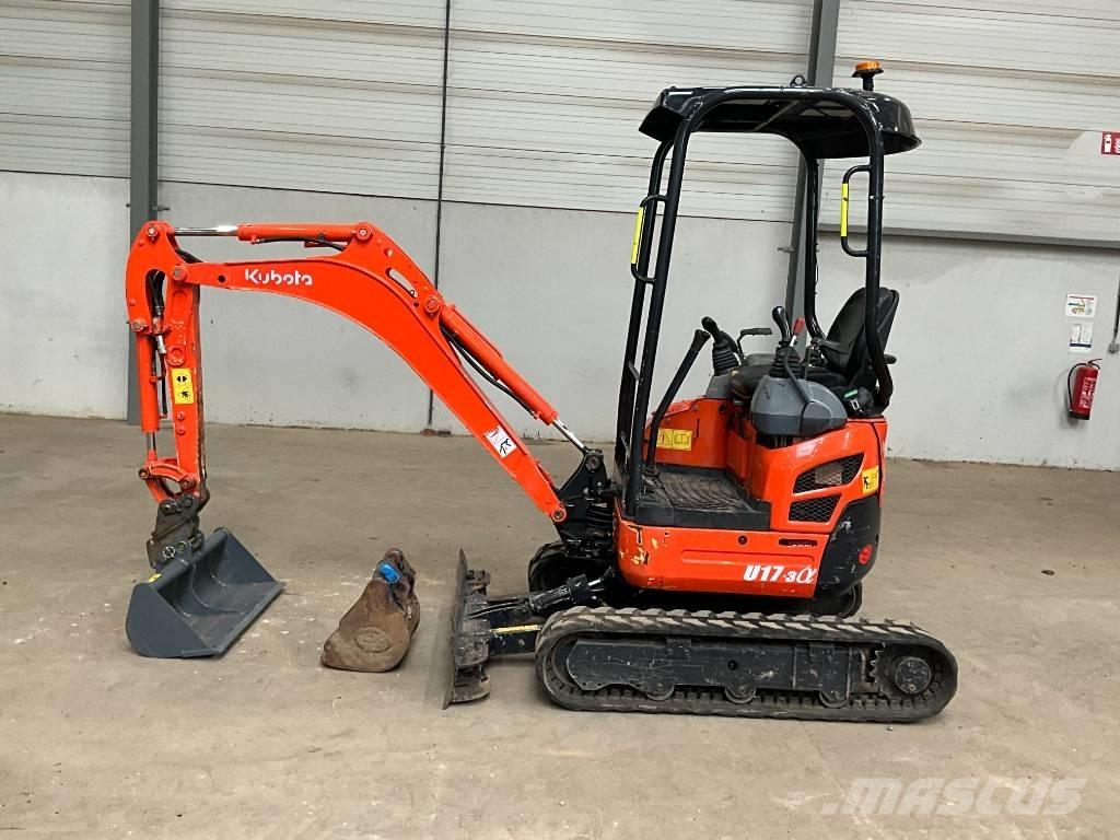 Kubota U 17-3 A Mini ekskavatoriai < 7 t