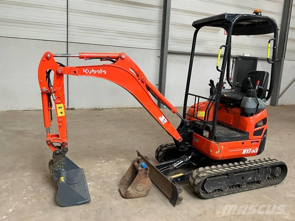 Kubota U 17-3 A Mini ekskavatoriai < 7 t