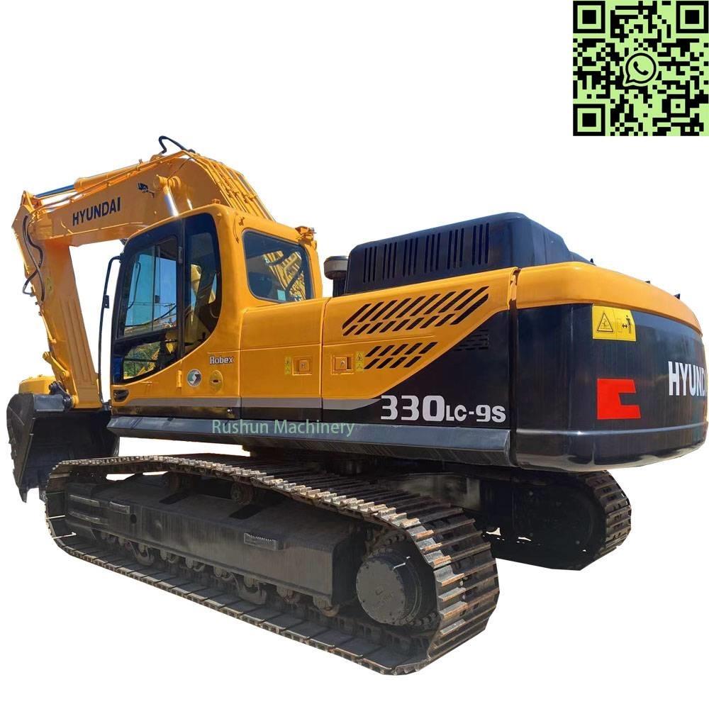 Hyundai R330 Vikšriniai ekskavatoriai