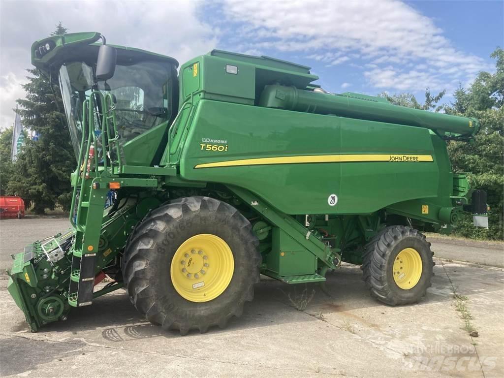 John Deere T560 Derliaus nuėmimo kombainai