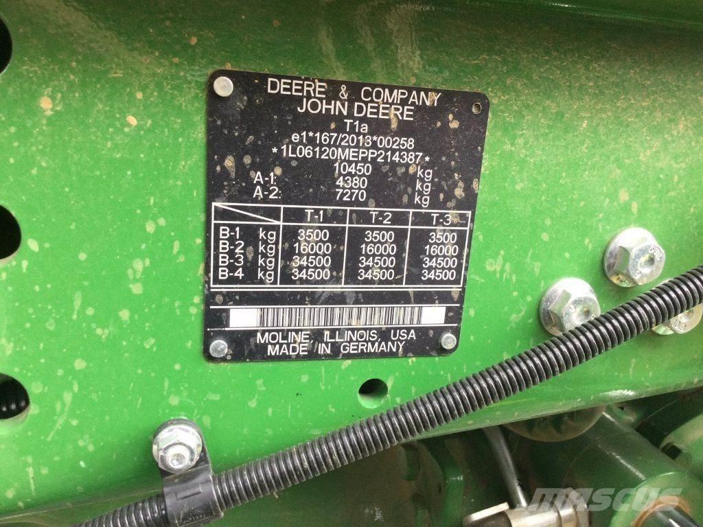 John Deere 6120 M Traktoriai