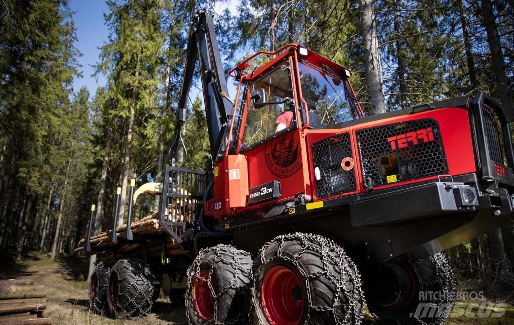 Terri 3 FW Naudoti miškovežiai (Forvarderiai)