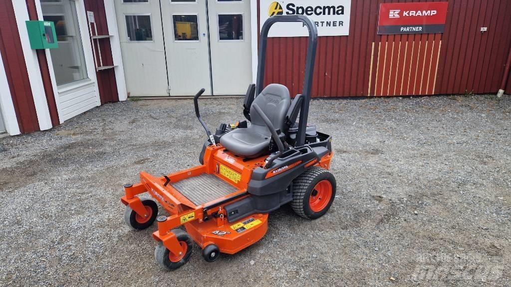 Kubota Z 122 RKW Žoliapjovės su lankstiniu vairavimo mechanizmu