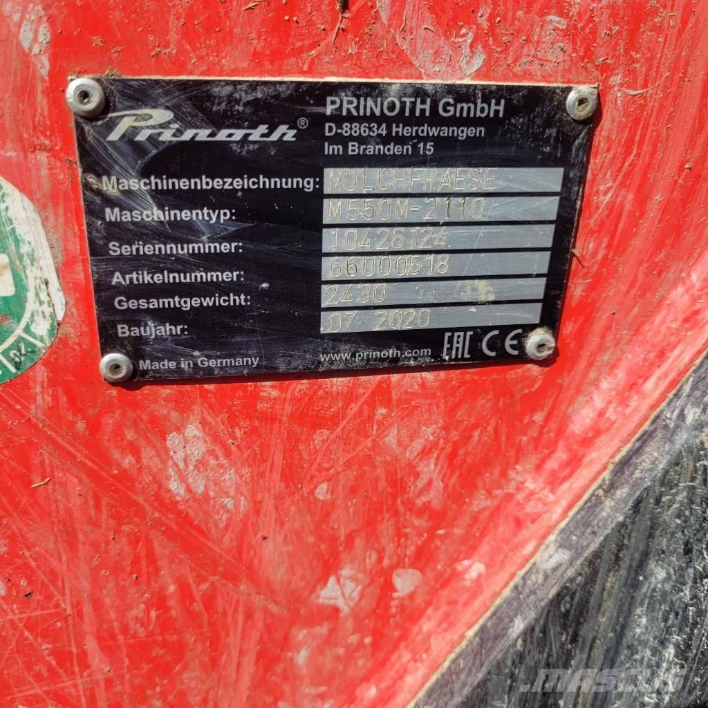 Prinoth Raptor 300r Miško mulčeriai