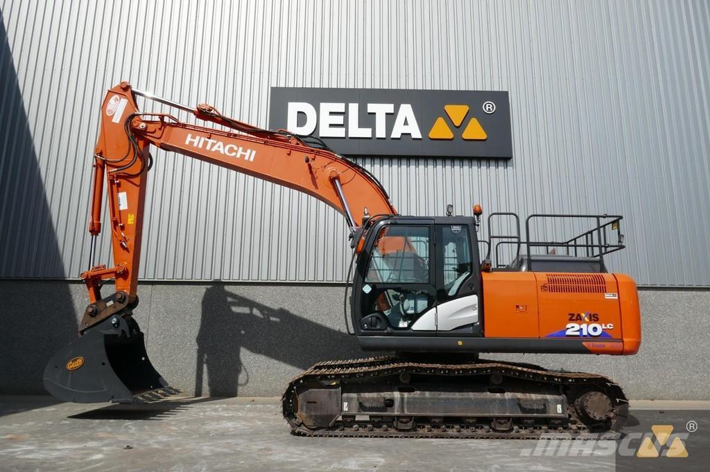 Hitachi ZX210LC-6 Vikšriniai ekskavatoriai