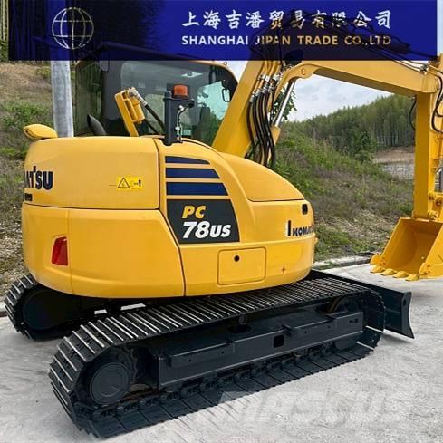 Komatsu PC 78 Vikšriniai ekskavatoriai
