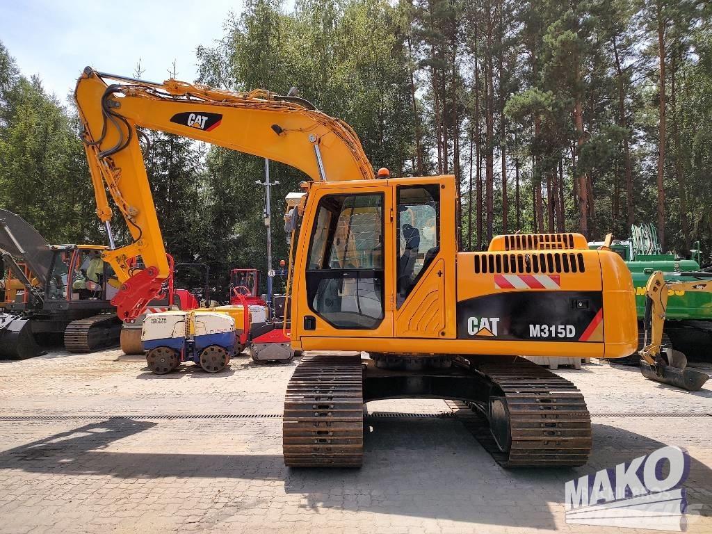 CAT 315 D Vikšriniai ekskavatoriai