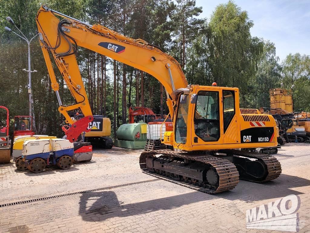 CAT 315 D Vikšriniai ekskavatoriai