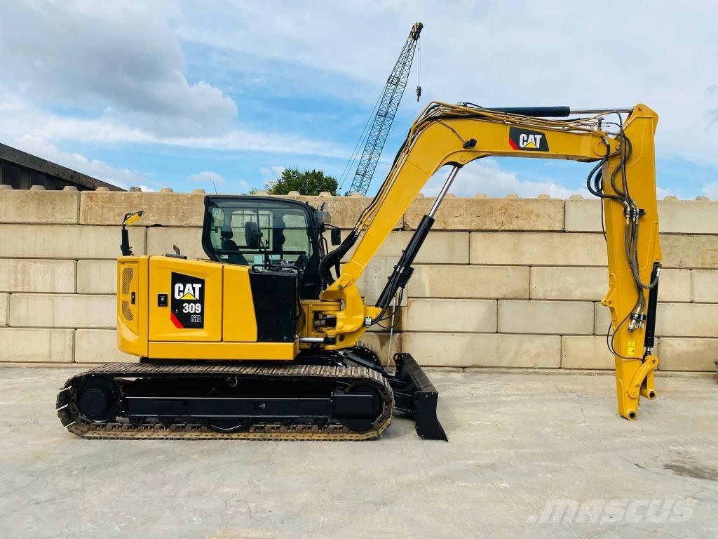 CAT 309 CR Vidutinės galios ekskavatoriai 7-12 t
