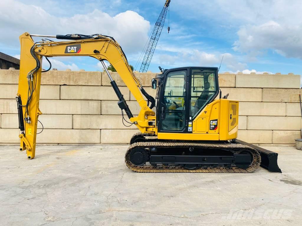 CAT 309 CR Vidutinės galios ekskavatoriai 7-12 t