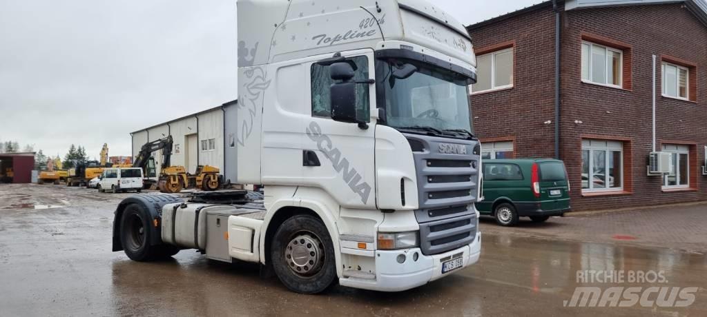 Scania R420 Naudoti vilkikai
