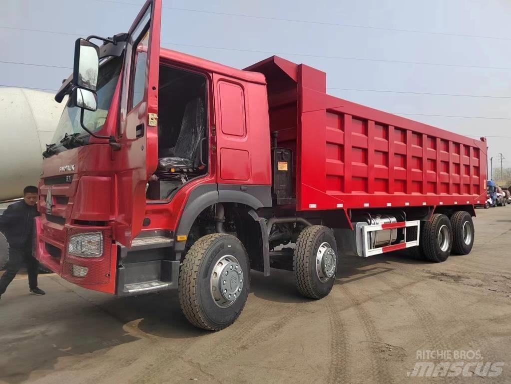 Howo 371 8x4 Savivarčių priekabų vilkikai