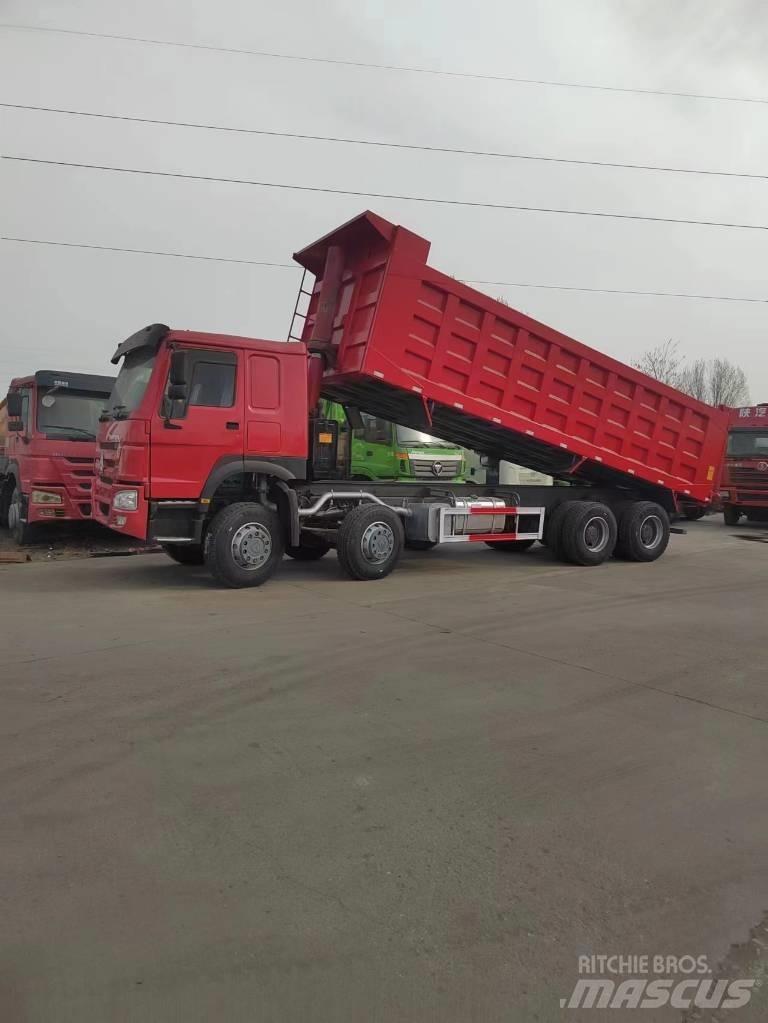 Howo 371 8x4 Savivarčių priekabų vilkikai